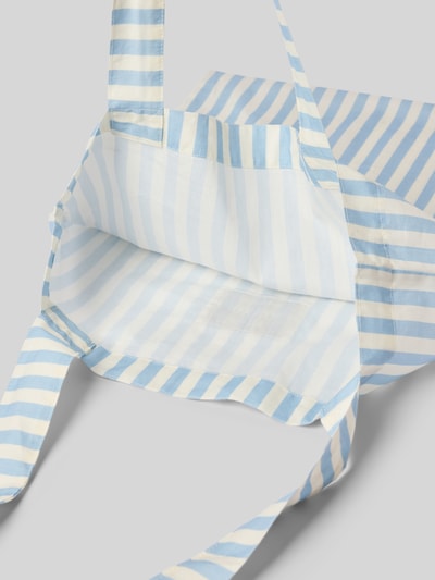 MADS NØRGAARD Shopper mit Label-Detail Modell 'SACKY ATOMA BAG' Hellblau 5