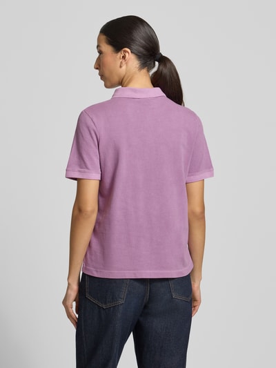 Marc O'Polo regular fit poloshirt van katoenmix Violet - 5