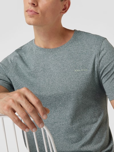MCNEAL T-Shirt mit Label-Applikation Schilf meliert 3