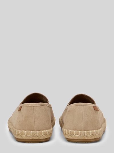 Marc O'Polo Espadrilles aus echtem Leder mit Logo-Patch Sand 4