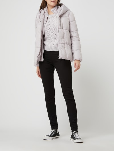 Pieces Skinny Fit High Waist Jeans mit Stretch-Anteil  Schwarz 1