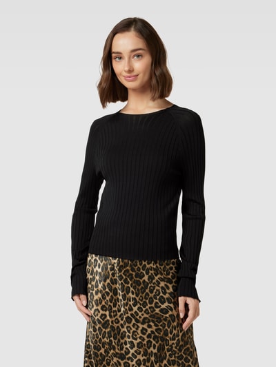 THE KOOPLES Longsleeve met ronde hals Zwart - 4