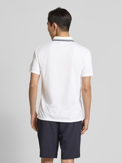 LUHTA Regular Fit Poloshirt im Double-Layer-Look Modell 'KUORTTI' Weiss 5