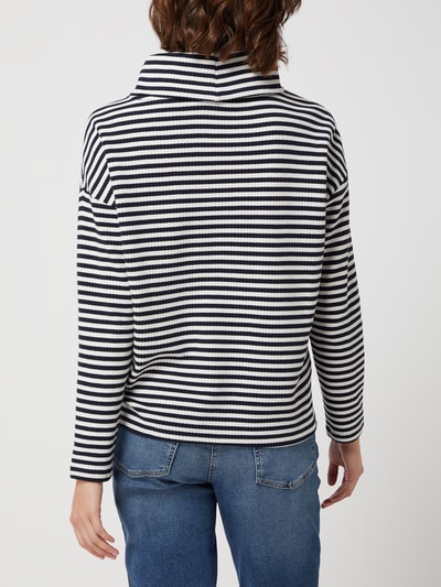 Tom Tailor Sweatshirt mit Tube Collar  Marine 5