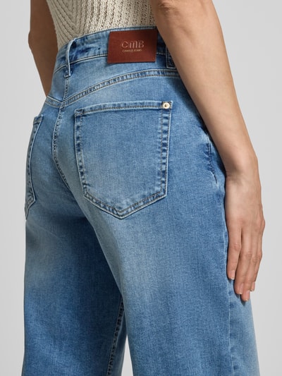 CAMBIO Barrel Fit Jeans aus Baumwoll-Mix Modell 'ELIN' Jeansblau 3