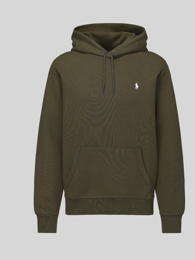 Polo Ralph Lauren Regular Fit Hoodie aus Baumwoll-Mix Oliv 2