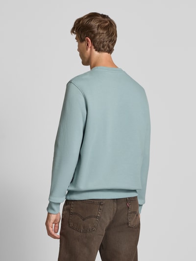Blend Sweatshirt met motiefstitching, model 'HIFOLO' Mintgroen - 5