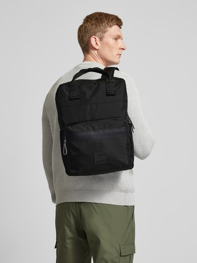 Strellson Rucksack mit Label-Detail Modell 'josh' Black 1