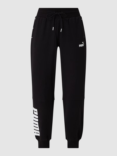 PUMA PERFORMANCE Relaxed fit sweatbroek met logoprints Zwart - 2