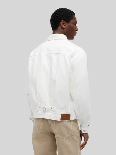 Tommy Hilfiger Regular Fit Blouson aus Denim Weiss 5