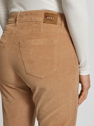 Brax Flared chino met steekzakken, model 'Style. Shakira' Beige - 3