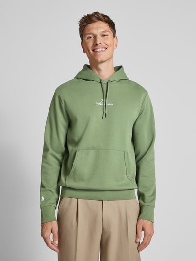 Polo Ralph Lauren Hoodie mit Logo-Stitching Oliv 4