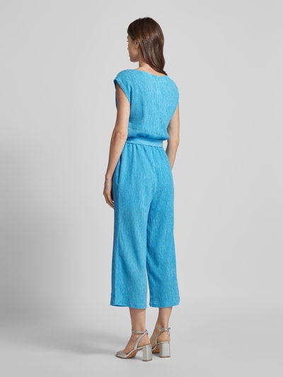 s.Oliver BLACK LABEL Jumpsuit mit Strukturmuster Hellblau 5