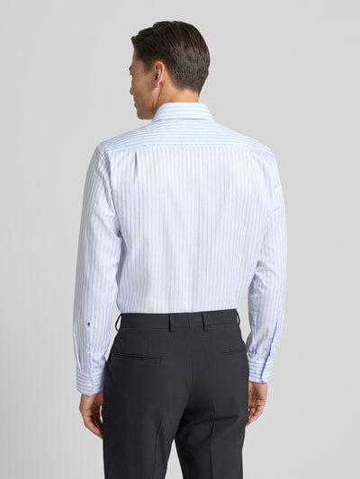 SEIDENSTICKER REGULAR FIT Regular fit zakelijk overhemd van katoen met kentkraag Bleu - 5