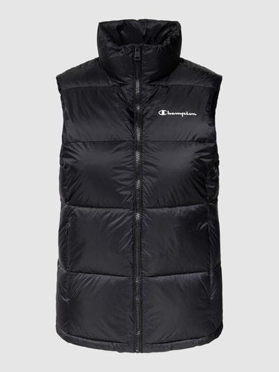 CHAMPION Steppweste mit Label-Print Modell 'POLYFILL VEST' Black 2