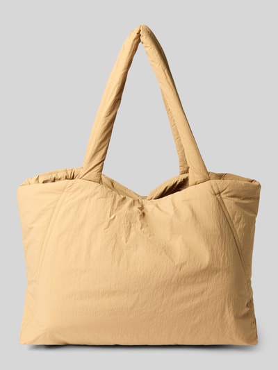 MSCH Copenhagen Shopper met labeldetail, model 'SIRIA SASJA' Beige - 4