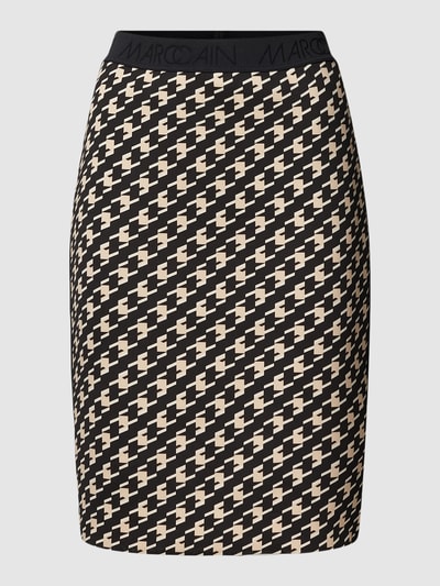 Marc Cain Rok met all-over motief Zwart - 2