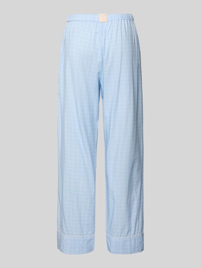 CCDK Copenhagen Spodnie od piżamy o kroju relaxed fit z tunelem model ‘Nicola’ Jasnoniebieski 3