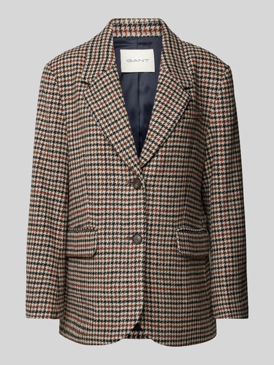 Gant Blazer met reverskraag Beige - 2