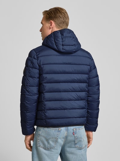 ECOALF Kurtka pikowana z zamkiem błyskawicznym dwustronnym model ‘ASPENALF’ Granatowy melanż 5