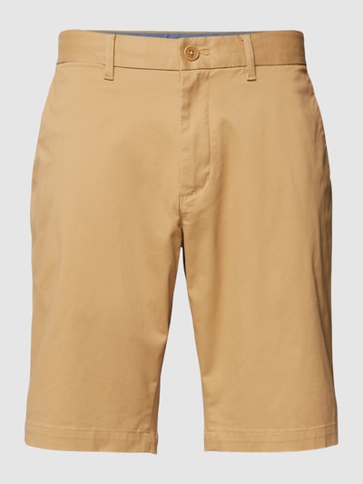 Tommy Hilfiger Shorts in unifarbenem Design Sand 2