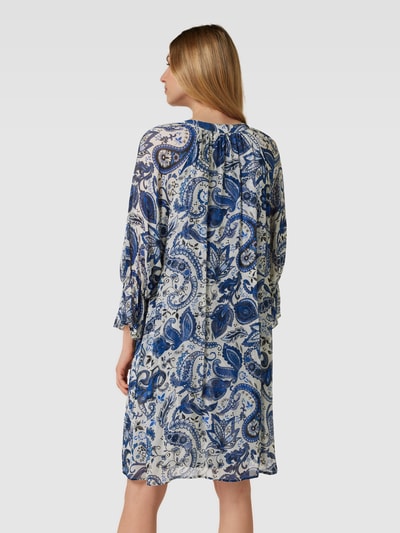 Princess Goes Hollywood Blousejurk met all-over motief, model 'Paisley' Bleu - 5