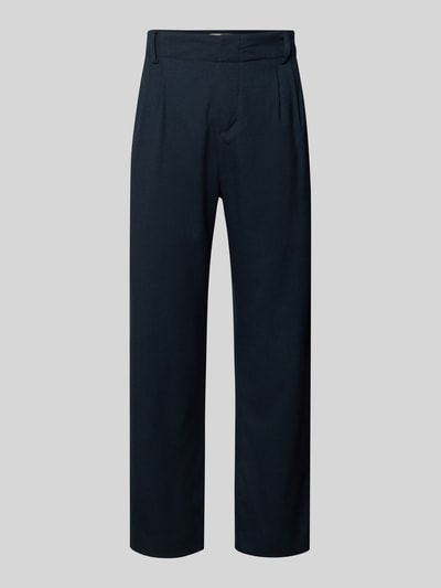 Drykorn Stoffen broek met achterzakken, model 'DISPATCH' Marineblauw - 1