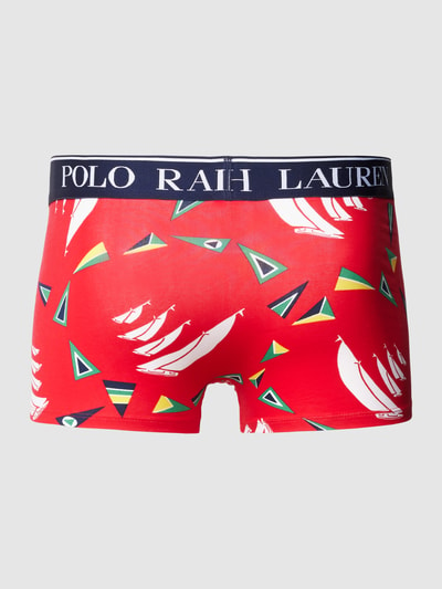 Polo Ralph Lauren Underwear Boxershort met label in band, model 'WINDWARD SAIL' Rood - 3