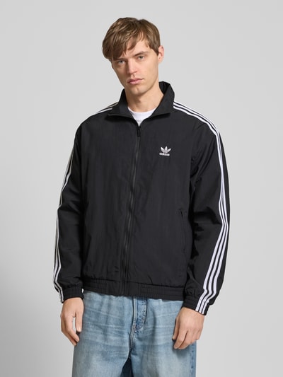 adidas Originals Sweatjacke mit Label-Stitching Modell 'FBIRD' Black 4