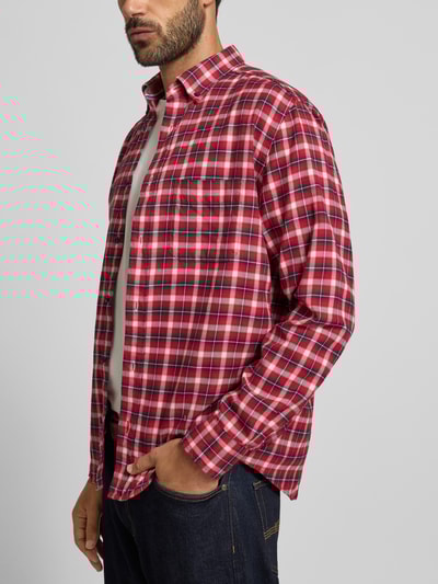 OLYMP Level Five Casual fit vrijetijdsoverhemd met button-downkraag Rood - 3