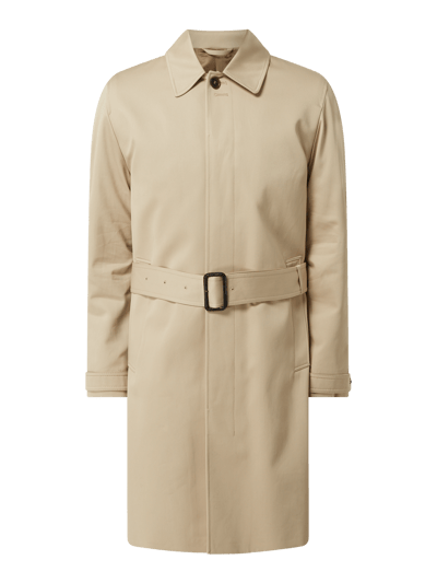 Tiger Of Sweden Trenchcoat van katoen, model 'Ardeo' Beige - 2