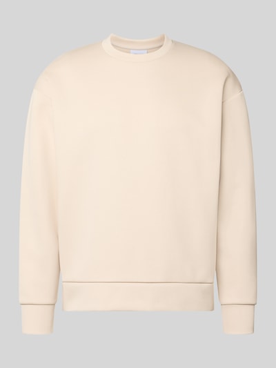 JACK & JONES Regular Fit Sweatshirt mit Baumwoll-Anteil Offwhite 1