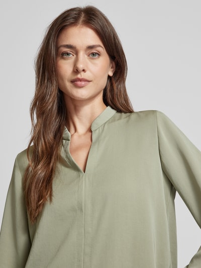 Marc Cain Blouse met tuniekkraag Rietgroen - 3