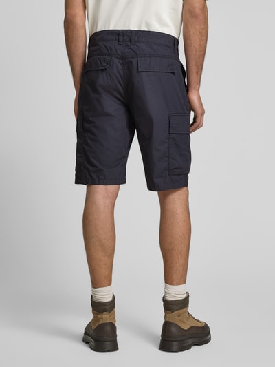 camel active Regular fit bermuda met cargozakken Marineblauw - 5