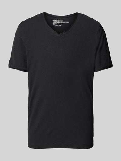 MCNEAL T-Shirt mit V-Ausschnitt Black 2