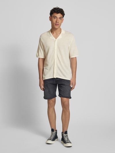 Jack & Jones Freizeithemd mit Knopfleiste Modell 'ORION' Weiss 1