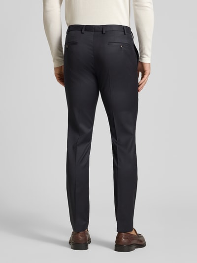DIGEL Slim Fit Anzughose mit Bügelfalten Modell 'Move Apollo' Marine 5