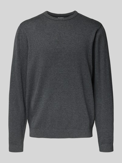 Jack & Jones Longsleeve met ronde hals Donkergrijs gemêleerd - 2