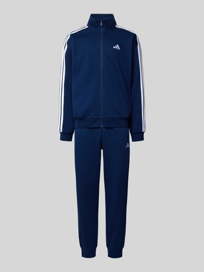adidas Sportswear Sweatanzug mit Kontraststreifen Marine 1