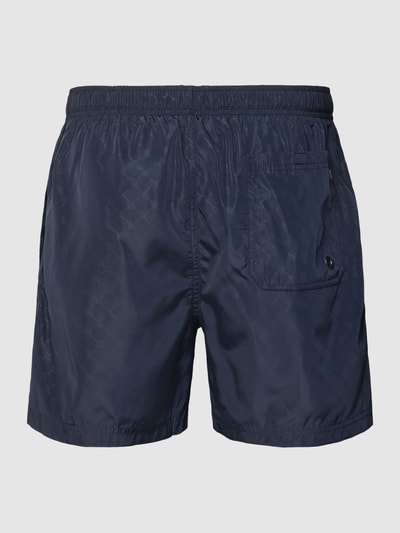 JOOP! Collection Badehose mit elastischem Bund Dunkelblau 3