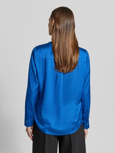 Christian Berg Woman Selection Regular Fit Bluse mit V-Ausschnitt Blau 5