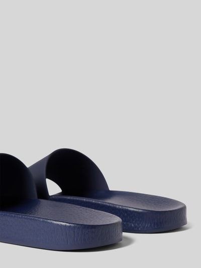 Polo Ralph Lauren Slides mit Label-Prägung Marine 2