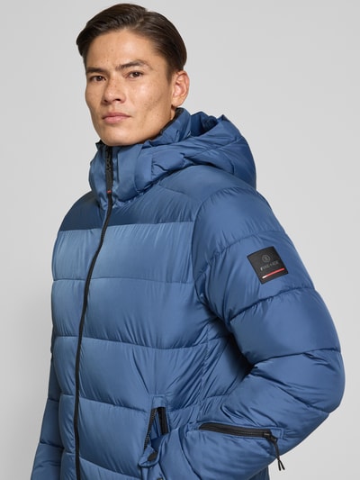 FIRE + ICE Gewatteerd jack met ritszakken, model 'LUKA2' Rookblauw - 3