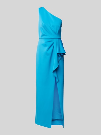 Adrianna Papell Avondjurk met one shoulder-band Turquoise - 2