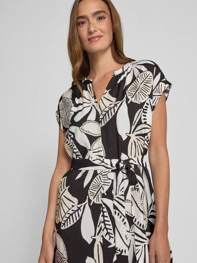 s.Oliver RED LABEL Relaxed Fit Minikleid aus Viskose-Mix Black 3