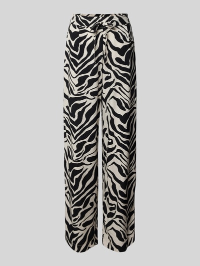 Christian Berg Woman Stoffhose mit Tunnelzug Ecru 2