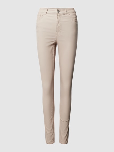 Vero Moda Skinny Fit Hose mit Stretch-Anteil Ecru 2