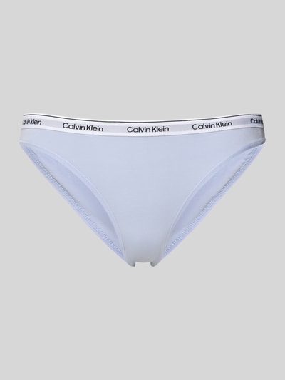 Calvin Klein Underwear Slip met elastische band met logo, model 'Carousel' Blauw - 1
