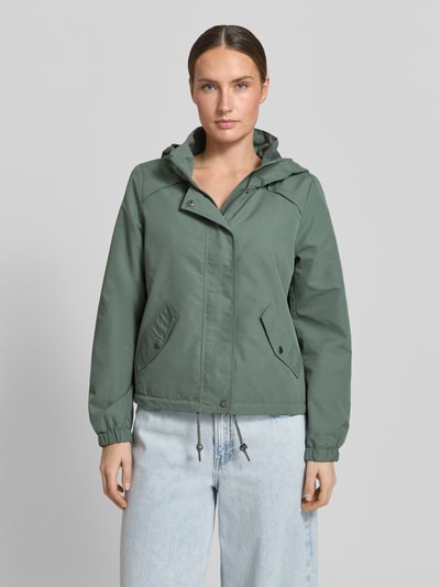 VERO MODA Boxy Fit Parka mit Kapuze Modell 'ZOA' Khaki 4