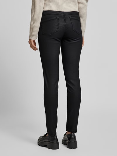 Angels Skinny Fit Jeans mit Reißverschlusstaschen Modell 'MALOU' Black 5